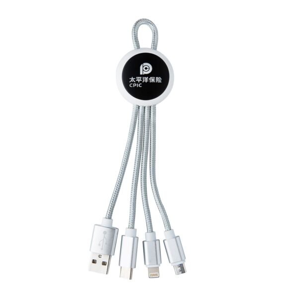 3-in-1 Charging Cable (USB-C/Lightning/Micro-USB)
